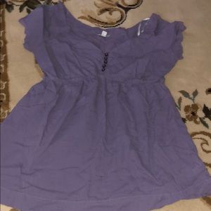 Super cute babydoll top from Guess!